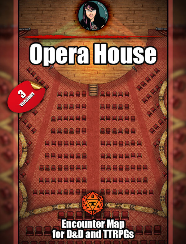Opera House Battle map pack