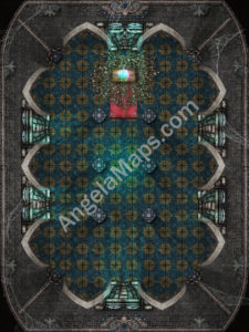 Pathfinder Starstone trial battle map