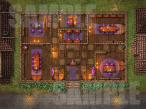 Law office D&D battle map