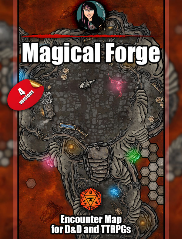 Magical Forge - Foundry VTT support.  JPG/WEBM