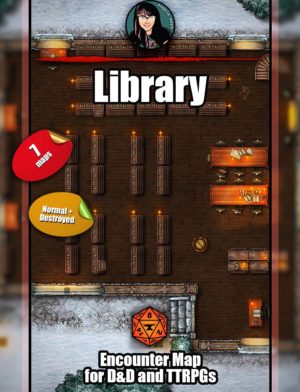 Library - Foundry VTT support.  JPG