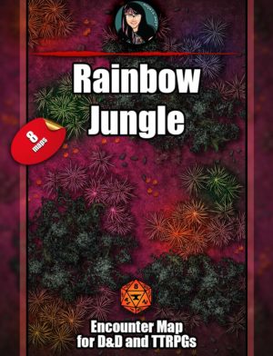 Rainbow Jungle - Foundry VTT support.  JPG