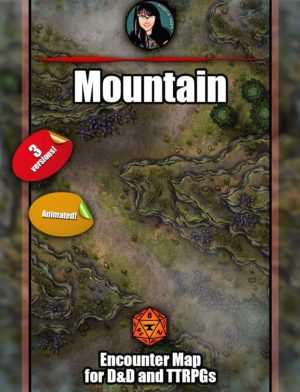 Mountain - Foundry VTT support - Animated  JPG/MP4/WEBM