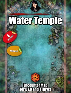 Water Temple - Foundry VTT support - Animated  JPG/MP4/WEBM