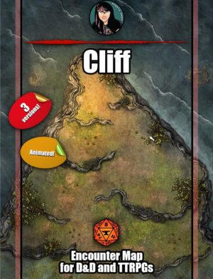 Cliff - Foundry VTT support - Animated  JPG/MP4/WEBM