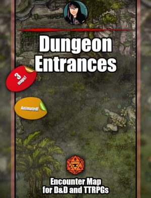 Dungeon Entrances - Foundry VTT support - Animated  JPG/MP4/WEBM