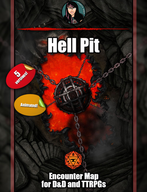 Hell Pit Foundry VTT support - Animated  JPG/WEBM