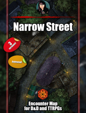 Narrow Streets Foundry VTT support - Animated  JPG/WEBM