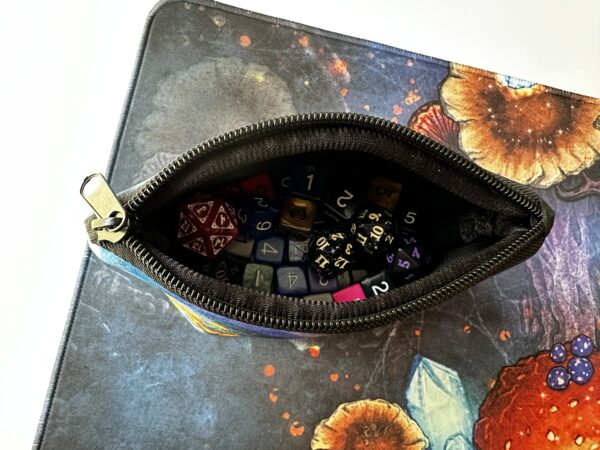 High quality beautiful dice bag for your TTRPG dice