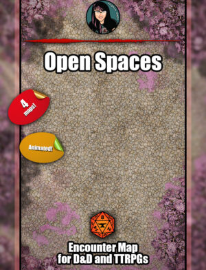 Open Spaces -  animated battle map pack with Foundry VTT