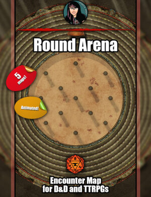 Round Arena -  animated battle map pack with Foundry VTT