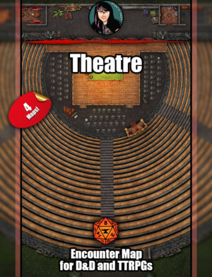Theatre -  battle map pack with Foundry VTT
