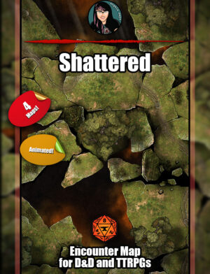 Shattered - animated battle map pack with Foundry VTT