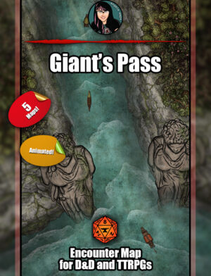 Giant's Pass - animated battle map pack with Foundry VTT