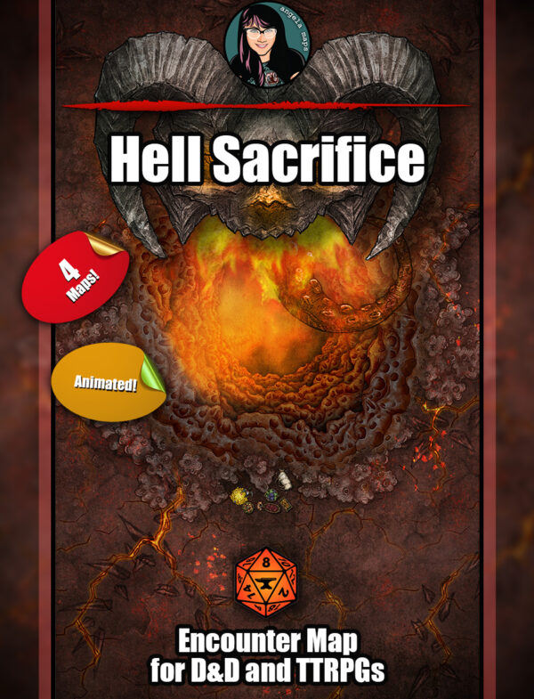 Hell Sacrifice - animated battle map pack with Foundry VTT