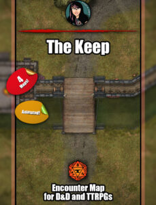 The Keep - animated battle map pack with Foundry VTT