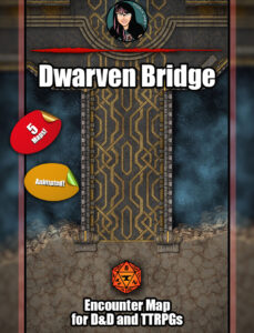 Dwarven Bridge - animated battle map pack with Foundry VTT