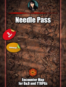 Needle Pass - animated battle map pack with Foundry VTT