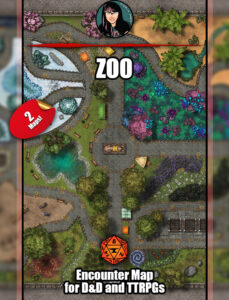 Zoo - battle map pack with Foundry VTT
