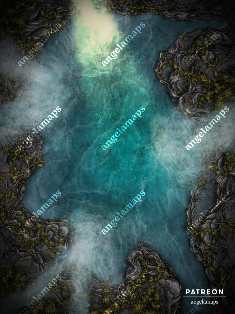 Animated cove battle map