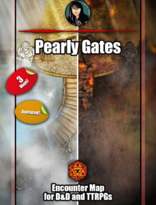 Pearly Gates - animated battle map pack with Foundry VTT