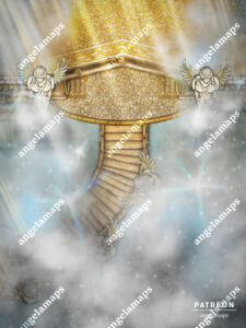 Pearly gates animated celestial heaven battle map