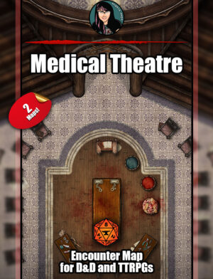 Medical Theatre - battle map pack with Foundry VTT