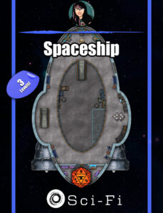 Spaceship - battle map pack with Foundry VTT