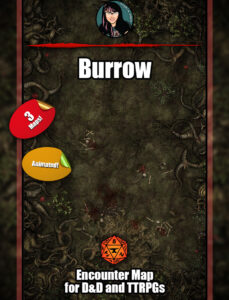 Burrow - animated battle map pack with Foundry VTT