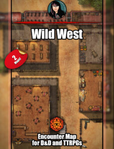 Wild West - battle map pack with Foundry VTT