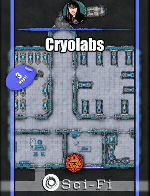 Cryolabs - battle map pack with Foundry VTT