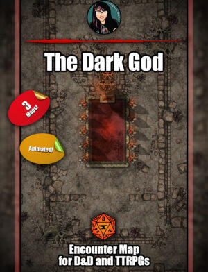 The Dark God- animated battle map pack with Foundry VTT