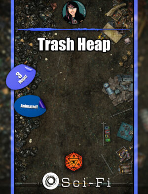 Trash Heap - animated battle map pack with Foundry VTT