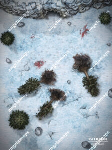 Krampus Lair - animated beast den battle map pack