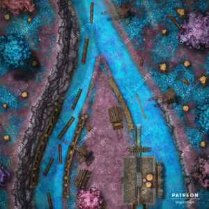 Lumber Mill - Feywild Variant - Single (2 jpg + 2 animated webm)