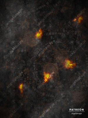 After the Battle - On Fire variant - Single (jpg + animated webm)