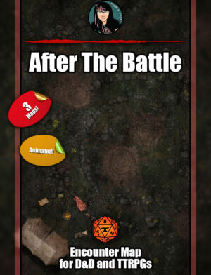 After the Battle (animated) -  battle map pack with Foundry VTT