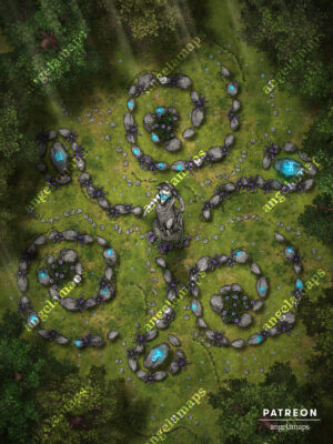 Old Druid Ruins - Restored variant - Single (jpg + animated webm)