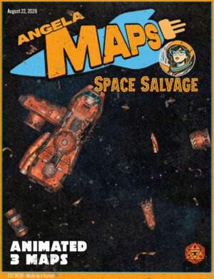 Space Salvage - animated sci-fi battle map pack with Foundry VTT