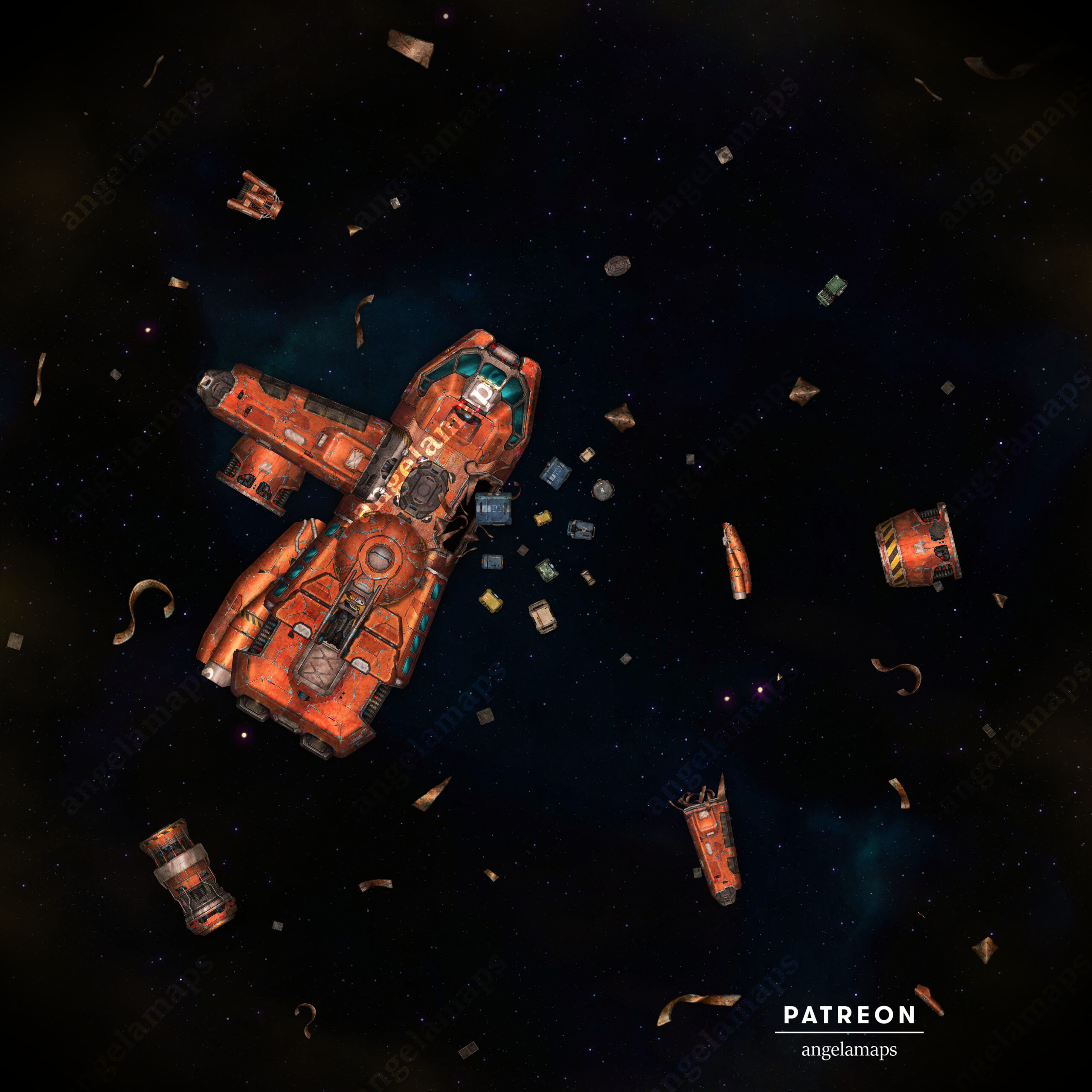 Space Salvage - Cargo variant- Single (jpg, webp, webm)