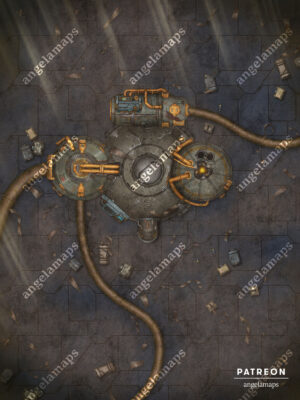 Tech Ruins - No Plants variant- Single (jpg, webp)
