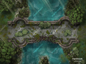 The Troll's Bridge - Crumbling bridge variant - Single (jpg, webp, webm)